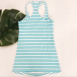 Lululemon cool racerback pipe dream tank size 4